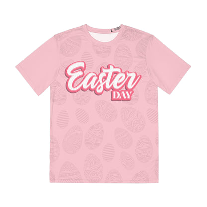 Easter Day Tee - Pink All-Over Print Women’s Polyester Shirt