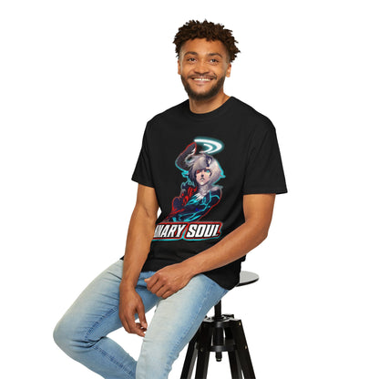 Binary Soul Graphic T-Shirt — Anime Duality Gamer Tee