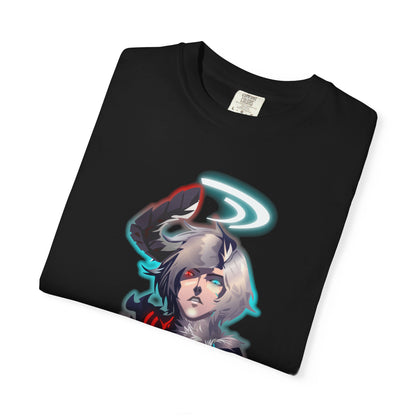 Binary Soul Graphic T-Shirt — Anime Duality Gamer Tee